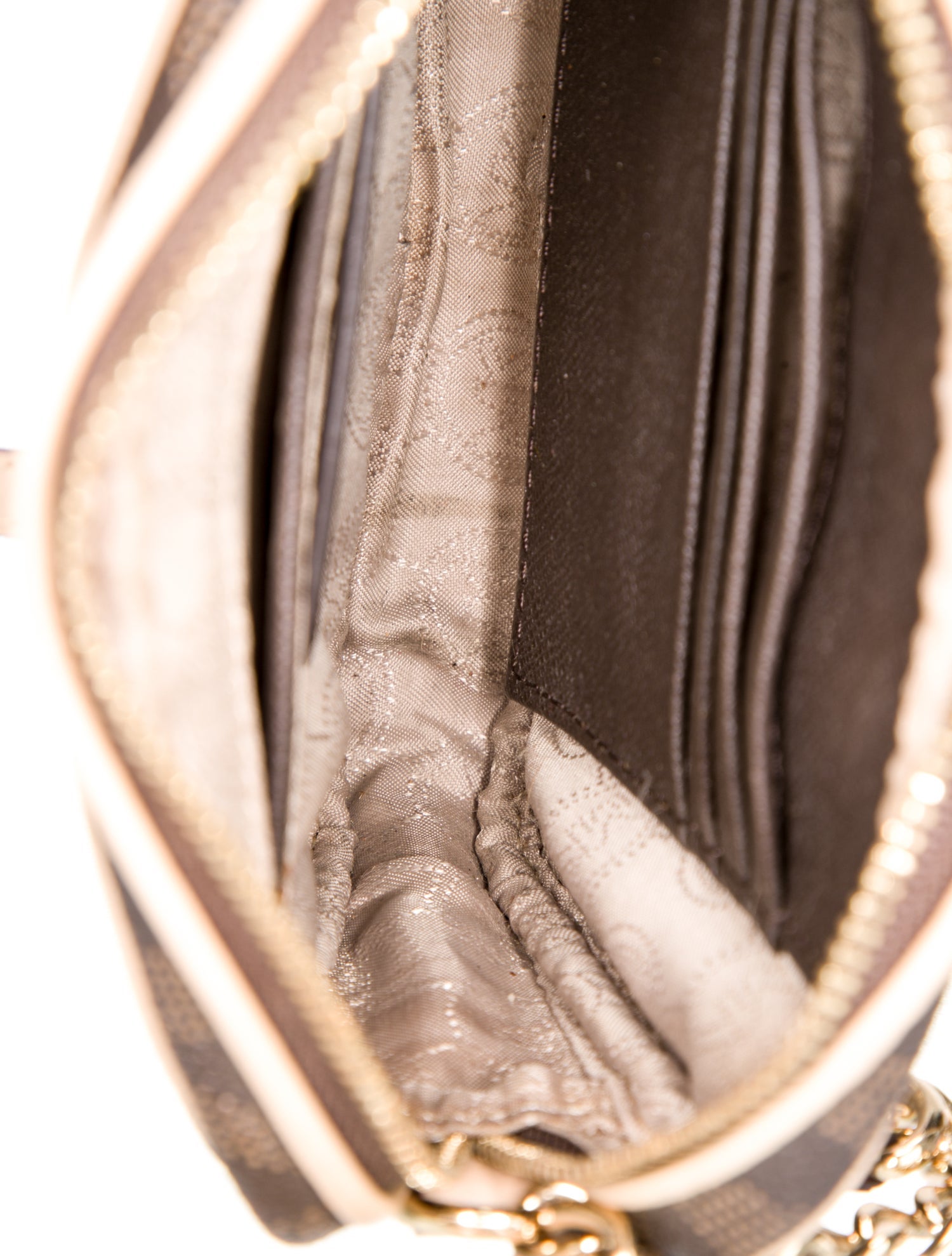 Michael Kors Monogram Crossbody Bag