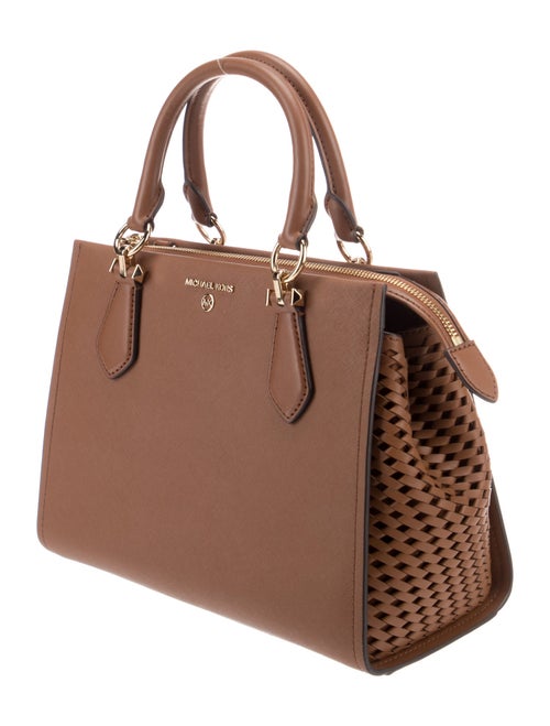 Michael Kors Leather Top Handle Bag
