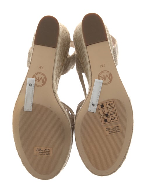 Michael Kors Canvas Slingback Pumps