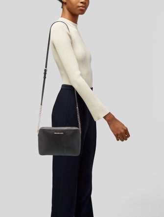 Michael Kors Leather Crossbody Bag
