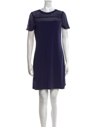 Michael Kors Crew Neck Mini Dress
