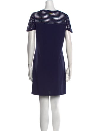 Michael Kors Crew Neck Mini Dress