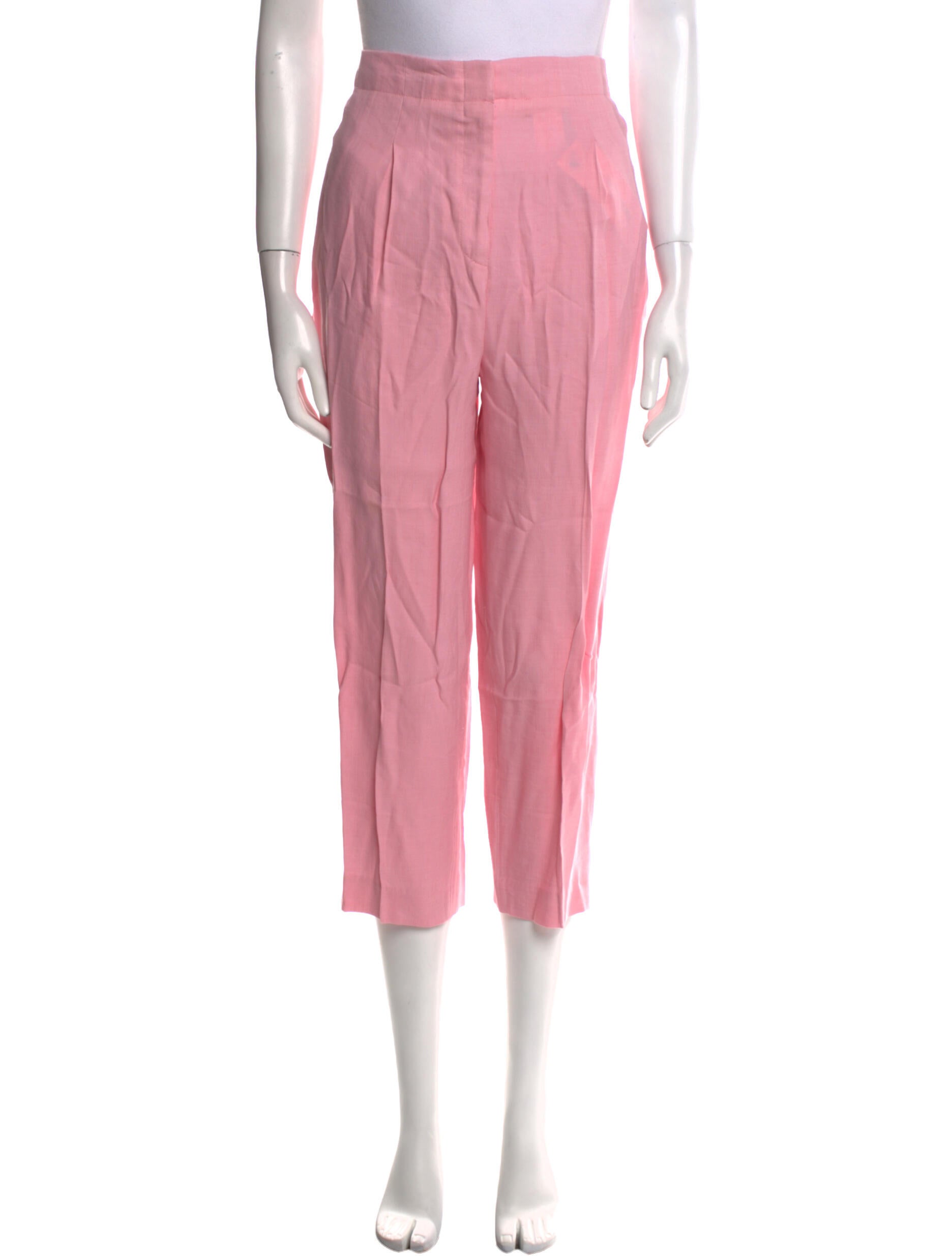Michael Kors Linen Straight Leg Pants
