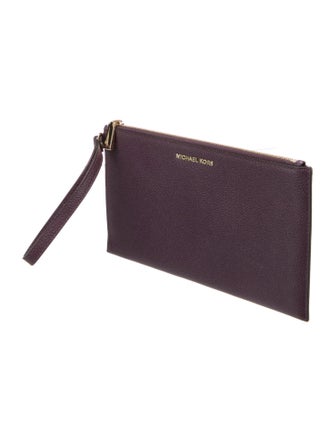 Michael Kors Leather Clutch