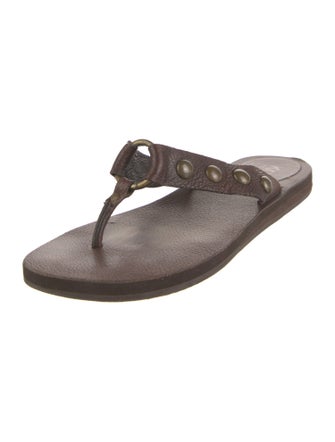 Michael Kors Leather Slides