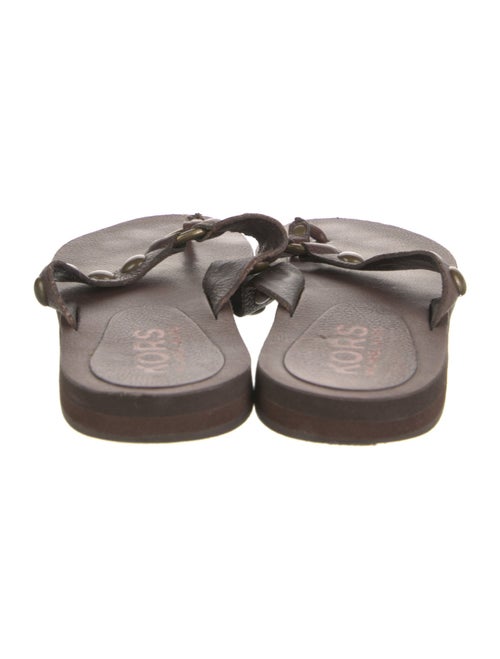 Michael Kors Leather Slides