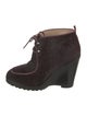 Michael Kors Ponyhair Lace-Up Boots