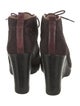 Michael Kors Ponyhair Lace-Up Boots