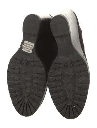 Michael Kors Ponyhair Lace-Up Boots