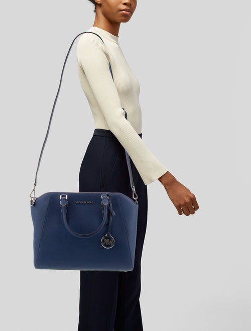 Michael Kors Leather Top Handle Bag