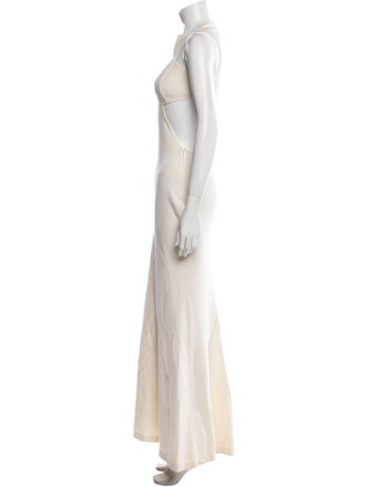 Michael Kors Crew Neck Long Dress