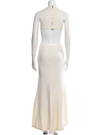 Michael Kors Crew Neck Long Dress