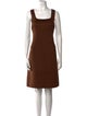 Michael Kors Virgin Wool Knee-Length Dress