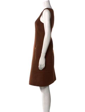 Michael Kors Virgin Wool Knee-Length Dress