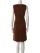 Michael Kors Virgin Wool Knee-Length Dress