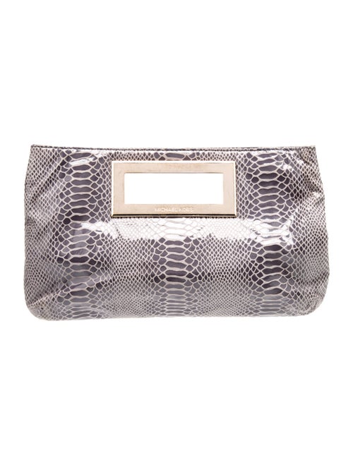 Michael Kors Suede Clutch