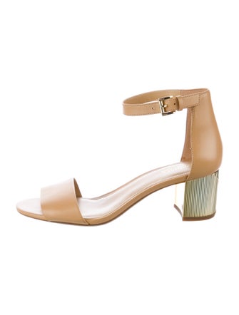 Michael Kors Leather Sandals