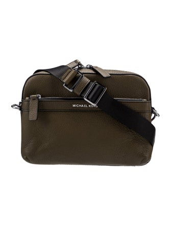 Michael Kors Leather Messenger Bag
