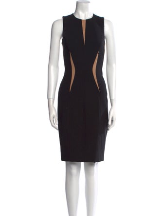 Michael Kors Virgin Wool Knee-Length Dress