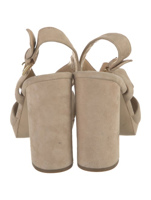 Michael Kors Suede Slingback Sandals