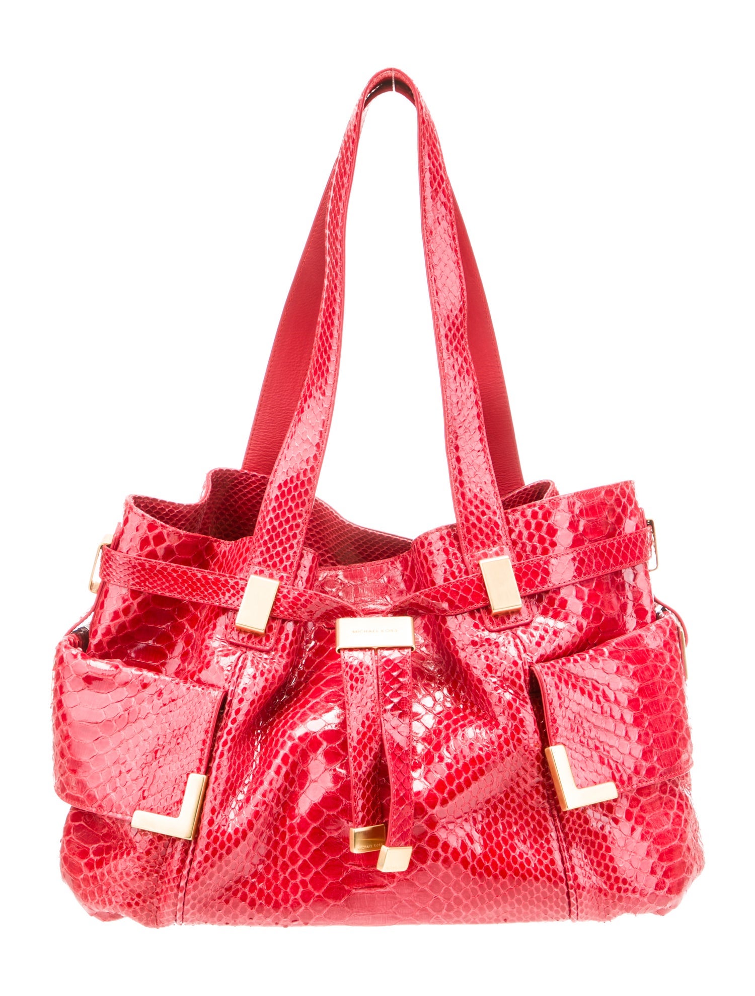 Michael Kors Snakeskin Shoulder Bag