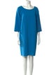 Michael Kors Virgin Wool Knee-Length Dress