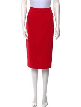 Michael Kors Wool Knee-Length Skirt