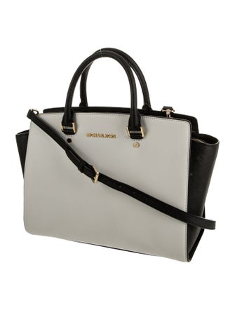Michael Kors Saffiano Leather Top Handle Bag