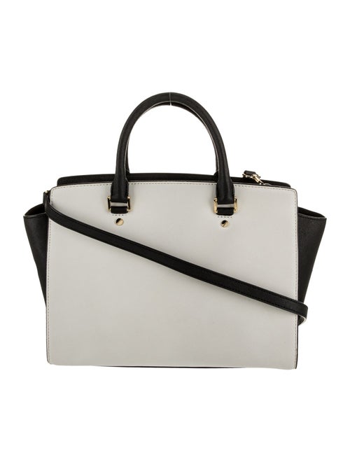 Michael Kors Saffiano Leather Top Handle Bag