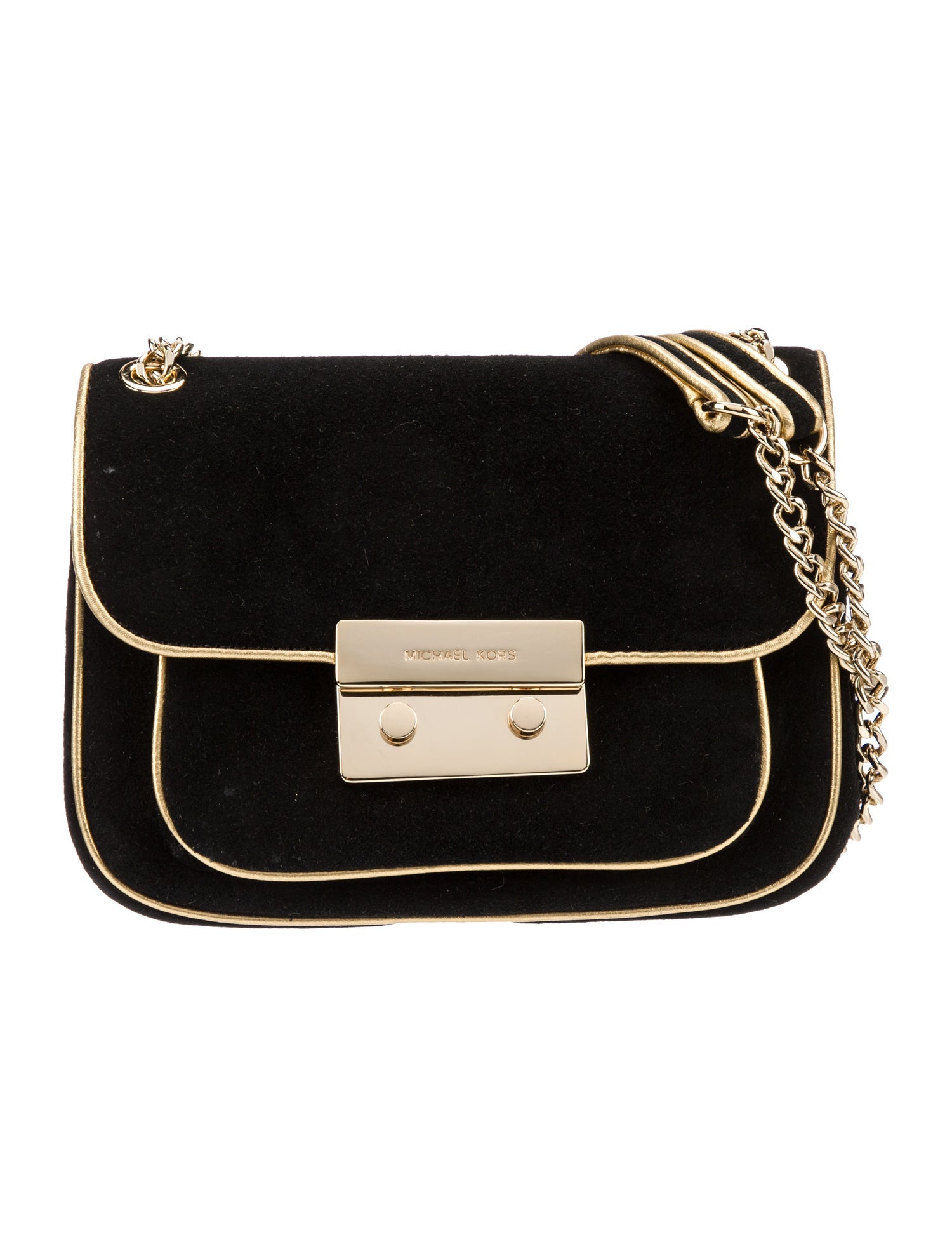 Michael Kors Suede Shoulder Bag