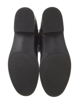 Michael Kors Leather Studded Accents Riding Boots