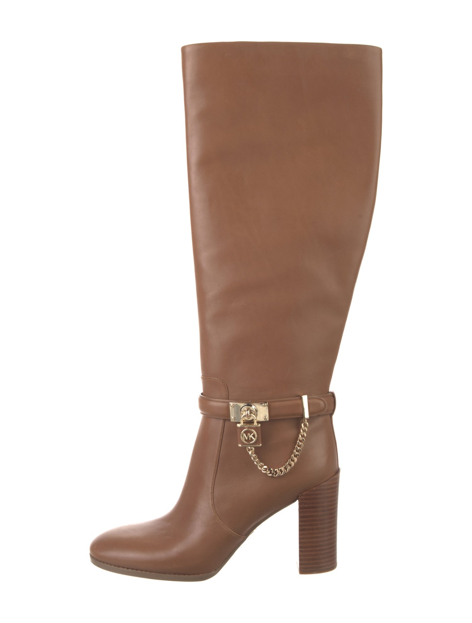 Michael Kors Leather Riding Boots