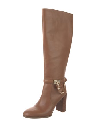 Michael Kors Leather Riding Boots