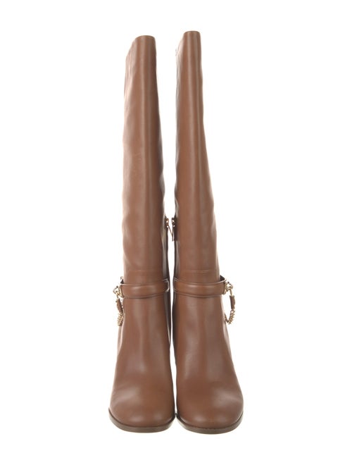 Michael Kors Leather Riding Boots