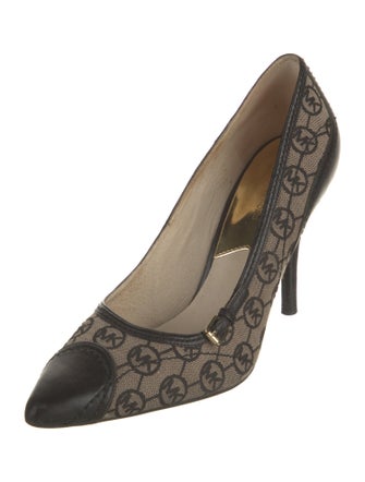 Michael Kors Canvas Printed Pumps