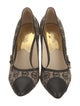 Michael Kors Canvas Printed Pumps
