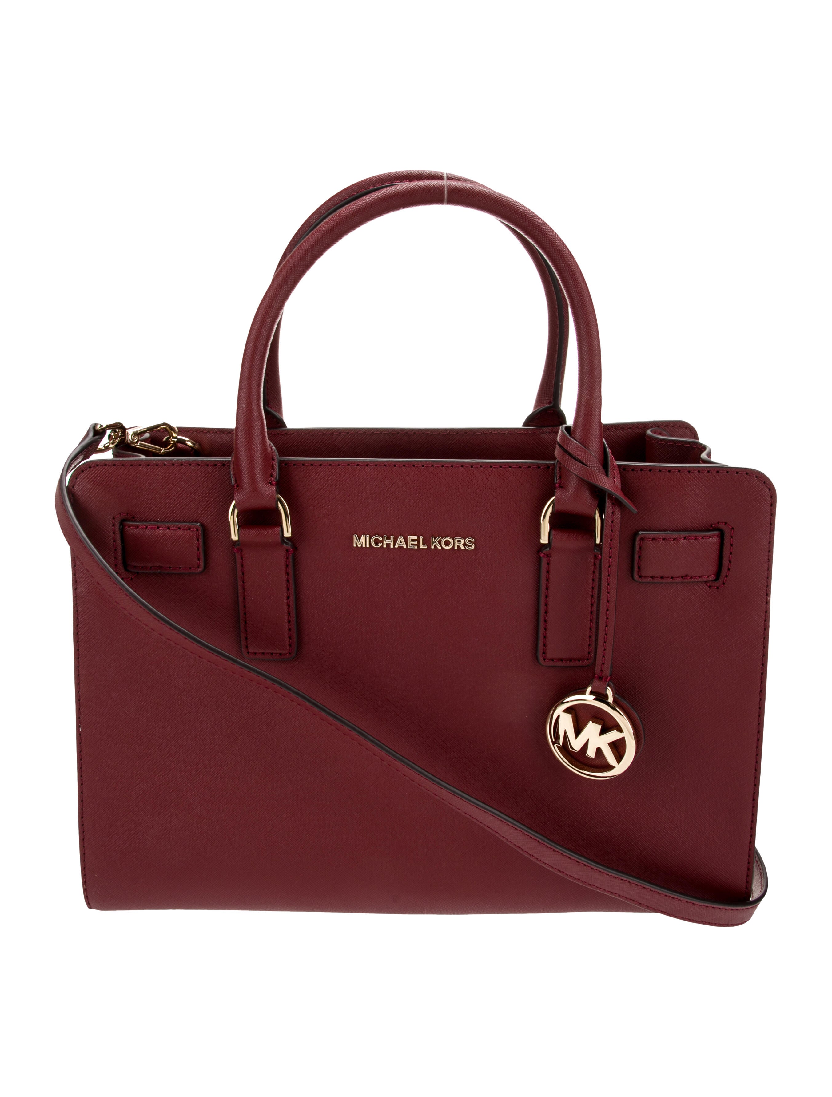 Michael Kors Leather Top Handle Bag