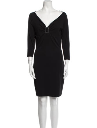 Michael Kors V-Neck Mini Dress