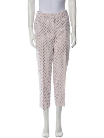 Michael Kors Pants Lace Pattern Straight Leg L