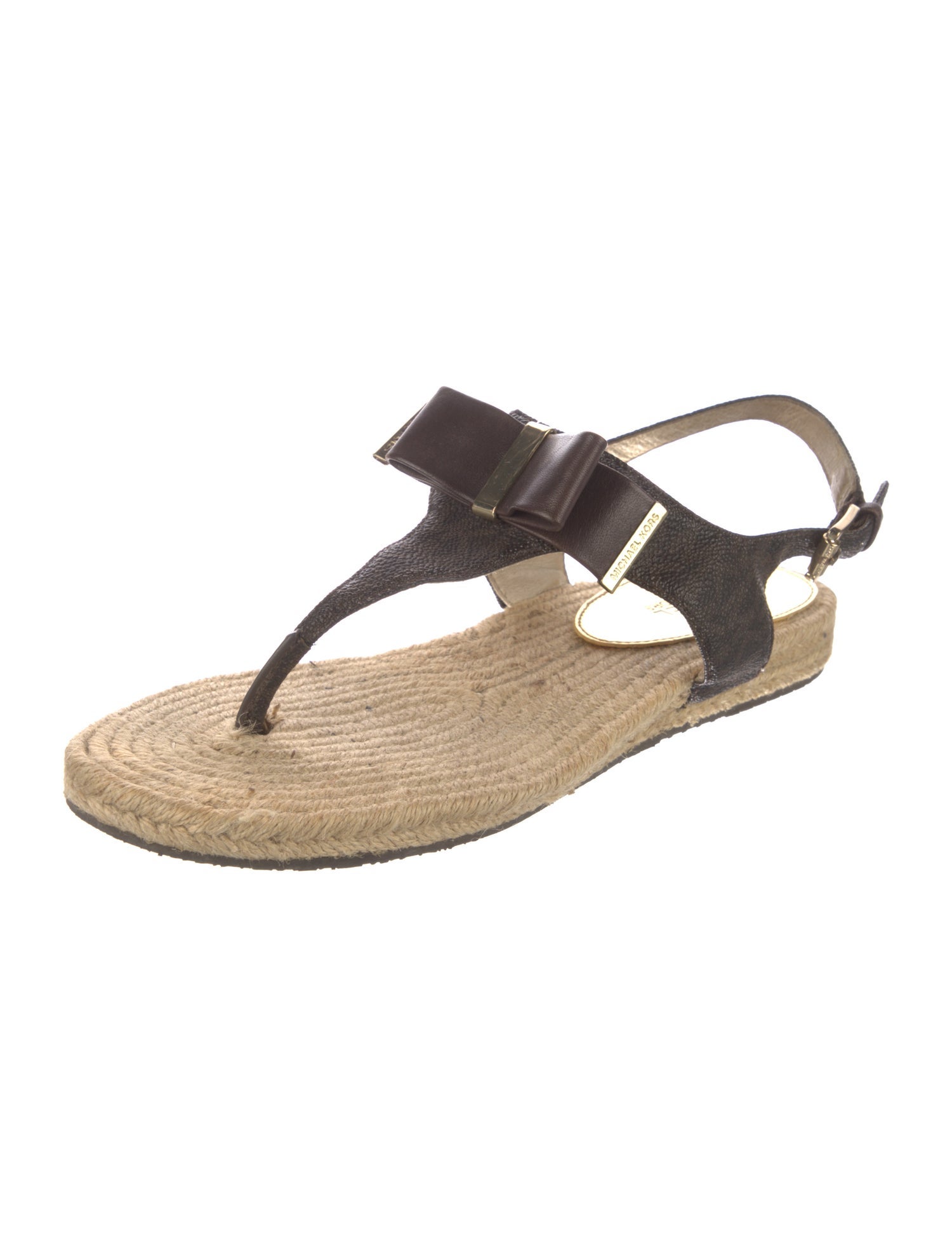 Michael Kors Leather Espadrilles