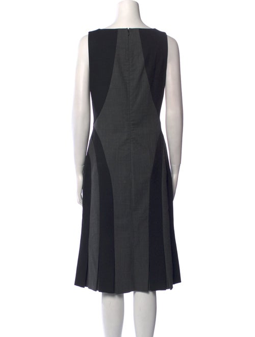 Michael Kors Virgin Wool Midi Length Dress