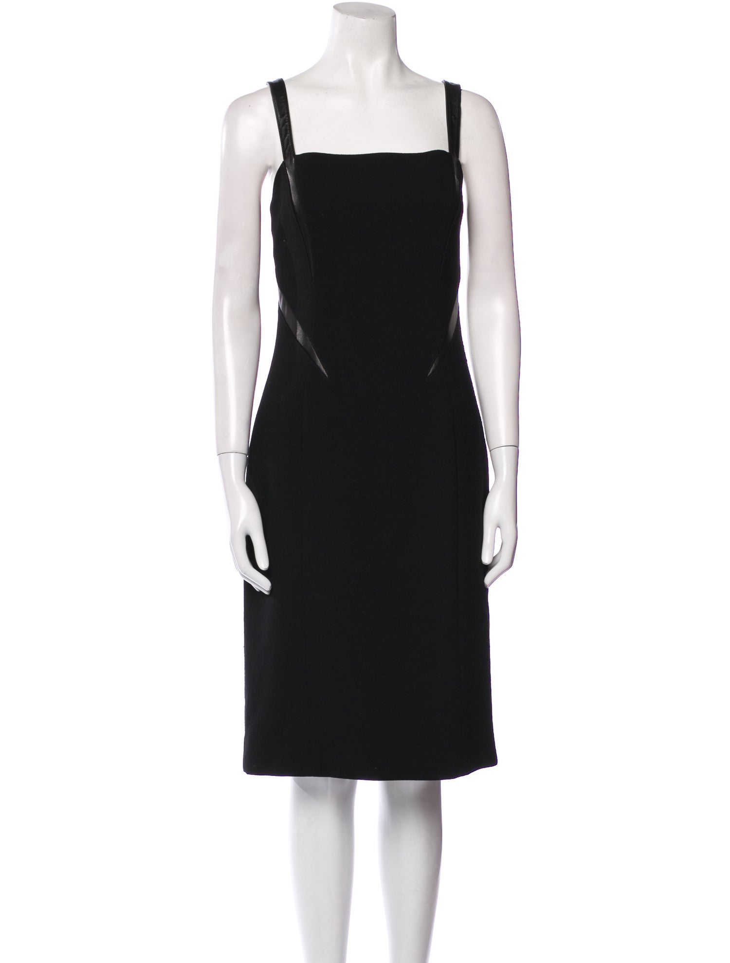 Michael Kors Virgin Wool Knee-Length Dress