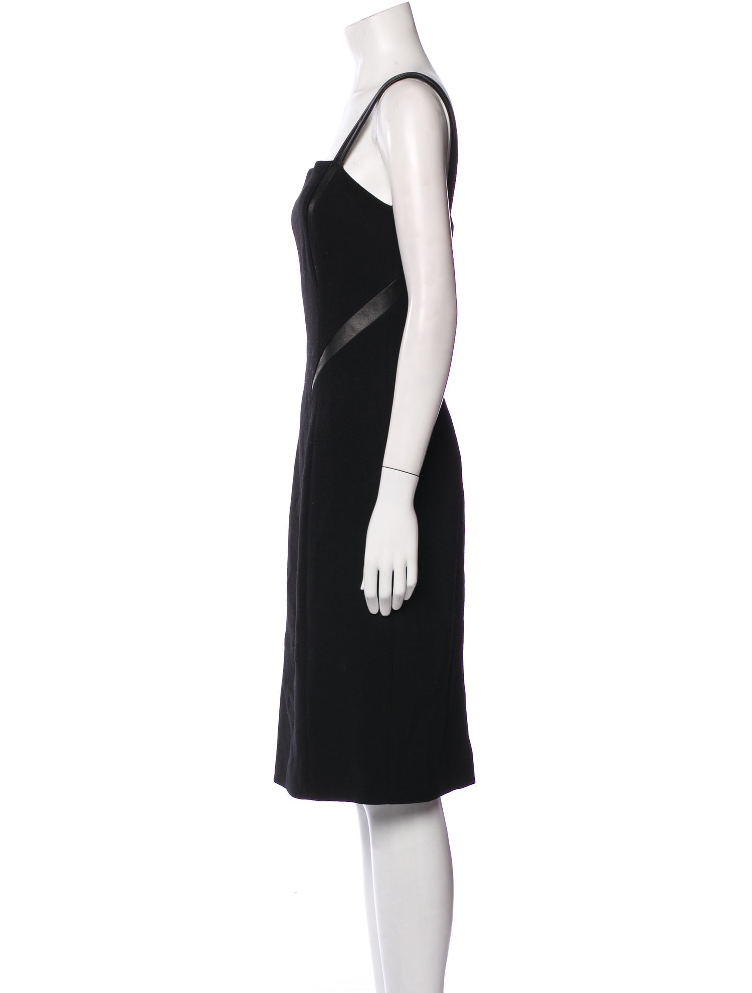 Michael Kors Virgin Wool Knee-Length Dress