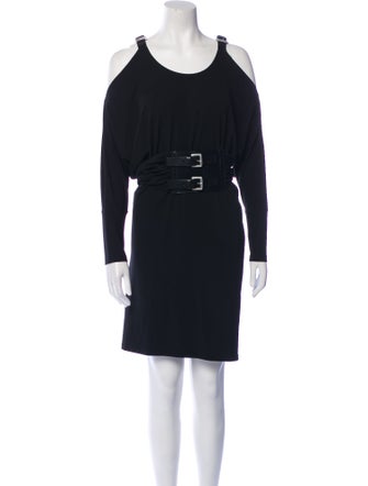 Michael Kors Scoop Neck Mini Dress