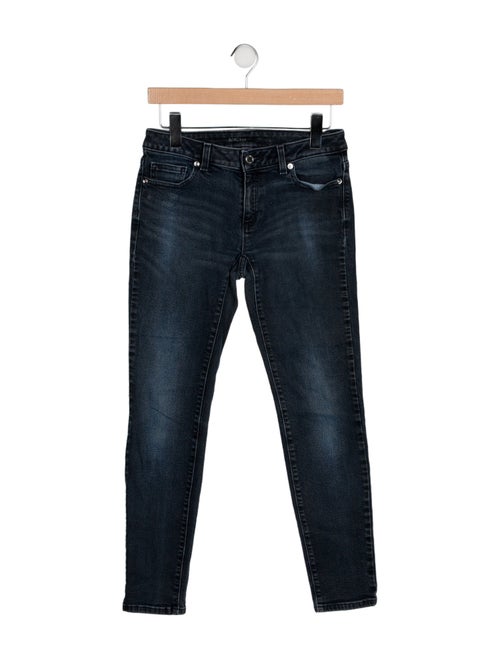 Michael Kors Low-Rise Skinny Leg Jeans