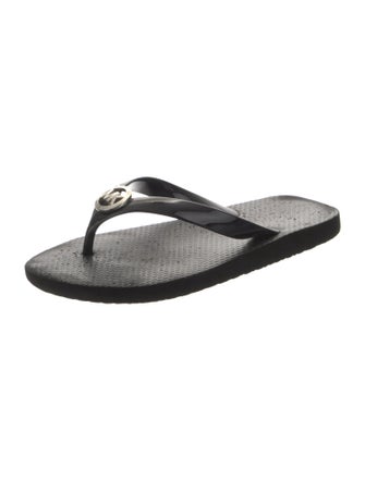 Michael Kors Rubber Flip Flops