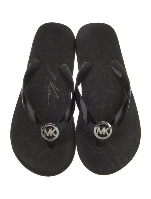 Michael Kors Rubber Flip Flops