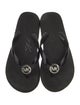 Michael Kors Rubber Flip Flops