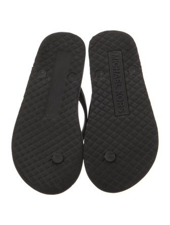 Michael Kors Rubber Flip Flops