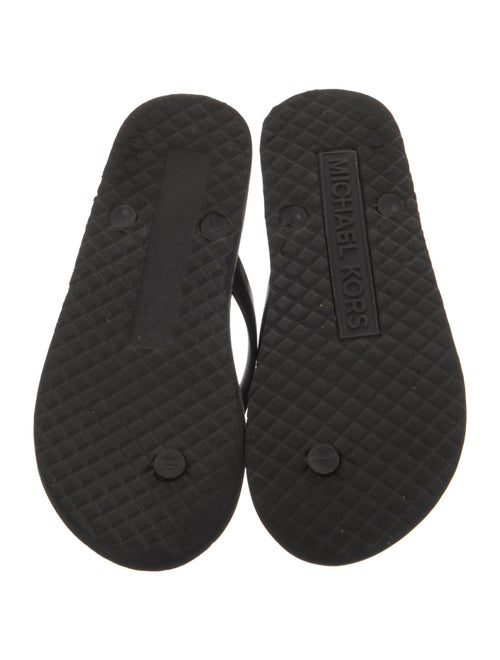 Michael Kors Rubber Flip Flops